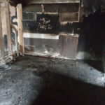 Fire Damaged Kitchen